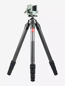 Штатив-трипод карбоновый Sunwayfoto T3640CS-D с зажимом SM-86 под ложе, Черный