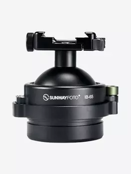 Штативная шаровая голова Sunwayfoto IB-65 с креплением Arca-Swiss/Weaver, Черный