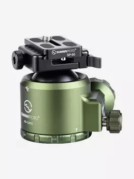 Штативная шаровая голова Sunwayfoto XB-52EG с креплением Arca-Swiss/Weaver, Черный