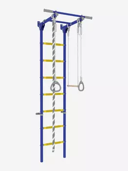 Шведская стенка DSK333 WestSport синяя, Красный