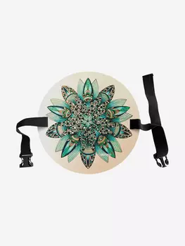 Сидушка туристическая круглая с рисунком, Мультицвет