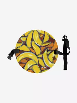 Сидушка туристическая круглая с рисунком, Желтый