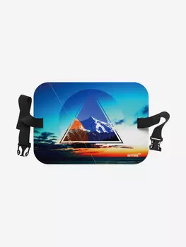 Сидушка туристическая прямоугольная с рисунком, Мультицвет