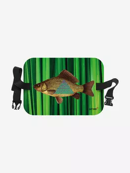 Сидушка туристическая прямоугольная с рисунком, Зеленый