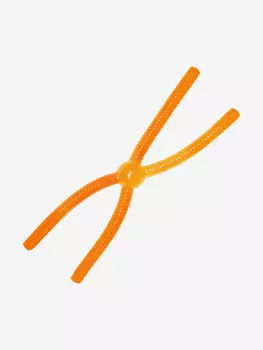 Силикон TROUT LURE (SANSAN) в банке, DOSHIK-X 80, СЫР,COL. 2 (Orange), (12шт), Оранжевый