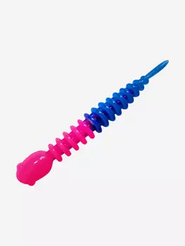 Силикон TROUT LURE (SANSAN) в банке, GOLOVASTIK 65, СЫР, COL. 31 (Pink-Blue), (12шт), Розовый