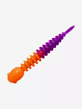 Силикон TROUT LURE (SANSAN) в банке, GOLOVASTIK 50, СЫР, COL. 25 (Orange-Purple), (12шт), Мультицвет