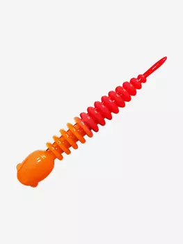 Силикон TROUT LURE (SANSAN) в банке, GOLOVASTIK 65, СЫР, COL. 23 (Orange-Red), (12шт), Оранжевый