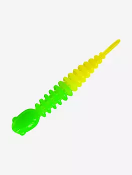 Силикон TROUT LURE (SANSAN) в банке, GOLOVASTIK 65, СЫР, COL. 28 (Lemon-Green), (12шт), Желтый