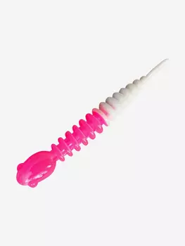 Силикон TROUT LURE (SANSAN) в банке, GOLOVASTIK 50, СЫР, COL. 11 (White-Pink), (12шт), Мультицвет