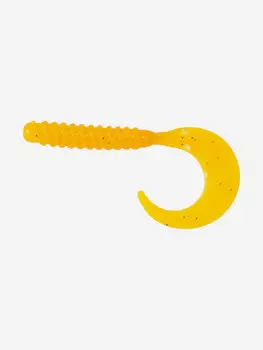 Силиконовая приманка Твистер SANSAN TWISTER POPUGAY 76 (Col. 05 CARROT), Оранжевый