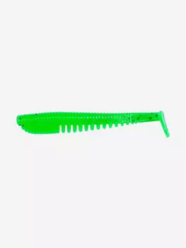 Силиконовая приманка Виброхвост SANSAN VIBRO BRUNA 85 (Col. 09 Avocado), Зеленый