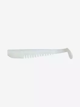 Силиконовая приманка Виброхвост SANSAN VIBRO BRUNA 85 (Col. 11 WHITE), Белый