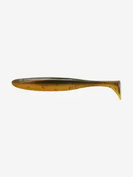Силиконовая приманка Виброхвост SANSAN VIBRO MALEK 120 (Col. 27 BROWN LIME SHAD), Мультицвет