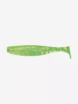 Силиконовые приманки для рыбалки Stinger Phantom Elfish 3,5, #004, (5шт), Зеленый