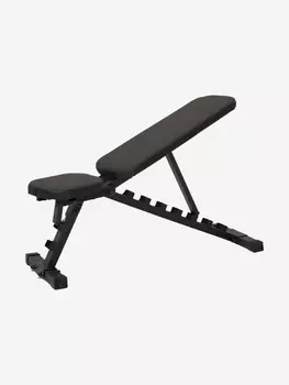 Скамья для жима Складная Чёрная, Черный