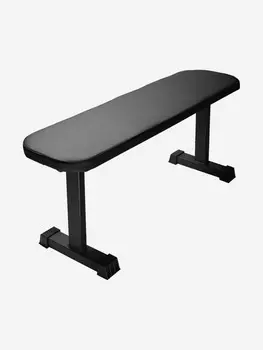 Скамья горизонтальная атлетическая Sportlim Rock Черная, Черный