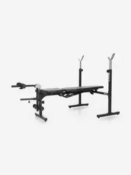 Скамья со стойками для жима KETTLER Axos 7629-900, Черный
