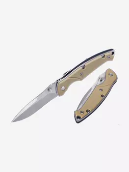 Складной нож SanRenMu 6029LUC-GV, Бежевый