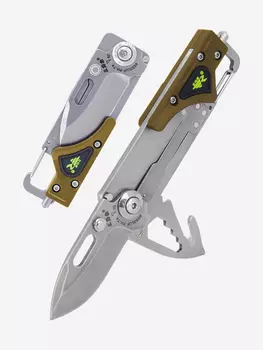 Складной нож SanRenMu 6050LUF-PV-T4, Коричневый