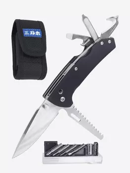 Складной нож SanRenMu 7106SUE-GH-T7, Черный