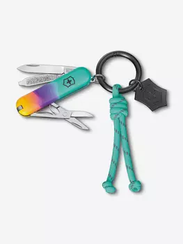 Складной нож Victorinox Classic SD Sydney Style, функций: 7, 58мм, бирюзовый , коробка подарочная, 0.6223.e222, Голубой