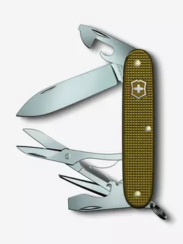 Складной нож Victorinox Pioneer X Alox LE 2024, функций: 9, 93мм, коричневый, коробка подарочная, 0.8231.l24, Коричневый