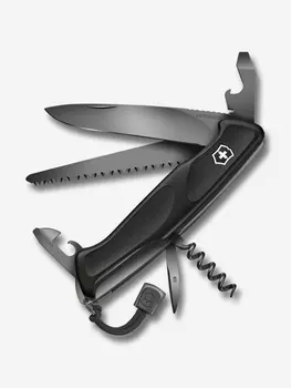 Складной нож Victorinox RangerGrip Onyx, черный, 0.9563.c31p, Черный