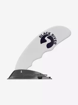 Складной плавник Slide-in для Sup доски, для каяка, для байдарки Doskasveslom (BLACK RIVER), Черный