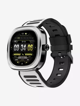 Смарт-часы BandRate Smart BRSD11SBW с шагомером, счетчиком калорий, пульсометром, Белый