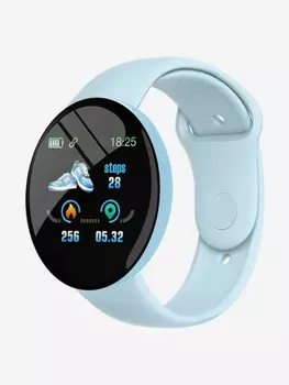 Смарт-часы BandRate Smart BRSD18SLBLLBL, Голубой