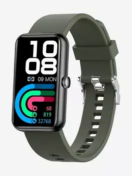 Смарт-часы BandRate Smart BRSL16PROGGN с женским календарем, будильником, мониторингом сна, Зеленый