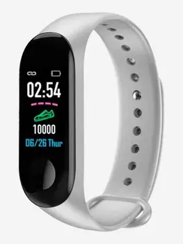 Смарт-часы BandRate Smart BRSM333PLBW с тонометром, мониторингом сна, будильником, Белый