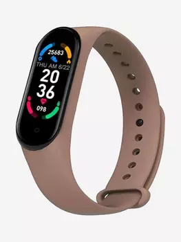 Смарт-часы BandRate Smart BRSM66BBR с пультом ДУ, фитнес-трекером, датчиком кислорода в крови, Серый