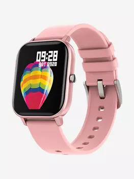 Смарт-часы BandRate Smart BRSP8RGRG с будильником, мониторингом сна, тонометром, Розовый