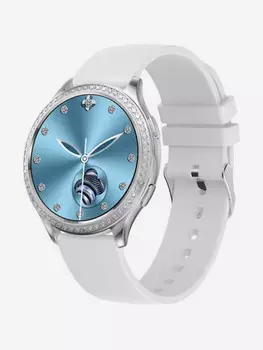 Смарт-часы CheckME Smart CMSAK53SW с секундомером, измерением артериального давления и кислорода в крови, мониторингом сна, Белый