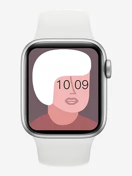 Смарт-часы CheckME Smart CMSAK76SW с трекером сна, шагомером, пульсометром, Белый