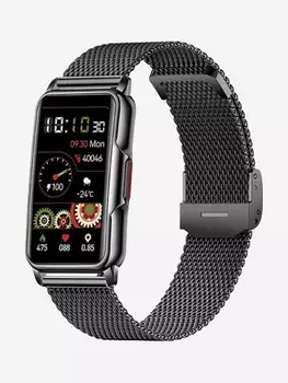 Смарт-часы CheckME Smart CMSH80BBB с секундомером, мониторингом сна, тонометром, Черный