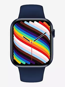 Смарт-часы CheckME Smart CMSHW19BLBL с шагомером, трекером сердечного ритма, хронографом, Синий