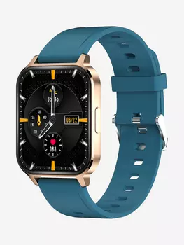 Смарт-часы CheckME Smart CMSQ18GGN с шагомером, мониторингом сна, управлением камерой, Синий