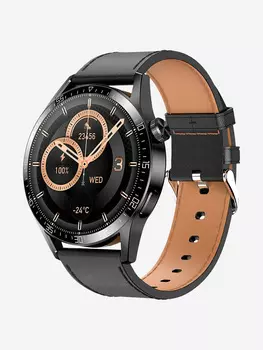 Смарт-часы CheckME Smart CMSSK17BBLS с счетчиком калорий, мониторингом кислорода в крови, календарем, Черный