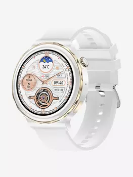 Смарт-часы CheckME Smart CMSX6PROWGW с ЧСС, тонометром, функцией NFC, Белый