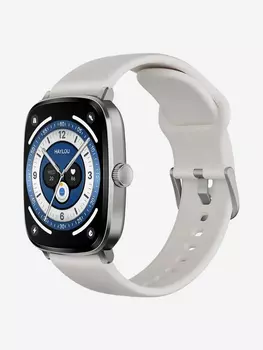 Смарт-часы Xiaomi Haylou RS5 серебристый/белый, GL, Серебряный