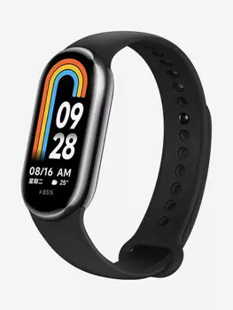 Смарт-часы Xiaomi Mi Smart Band 8 черный CN, Черный
