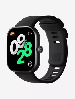 Смарт-часы Xiaomi Redmi Watch 4 BHR7854 GL, черные, Черный