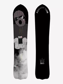 Сноуборд Bonus Snowboards Powder Voin, Черный