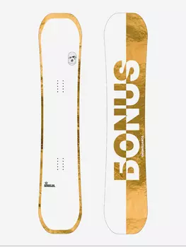 Сноуборд Bonus Snowboards Stay Gold, Золотой