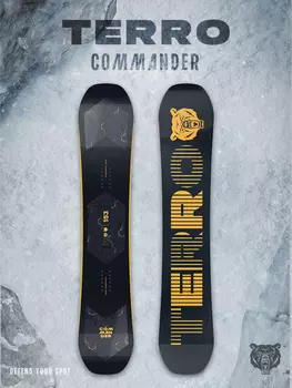 Сноуборд TERRO - COMMANDER 24/25, Черный