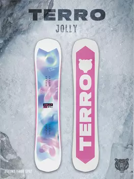 Сноуборд TERRO - JOLLY 24/25, Розовый