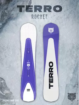 Сноуборд TERRO - ROCKET 24/25, Мультицвет